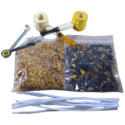Corn Cob Mini Quick Smoke Pipe Tobacco Sampler
